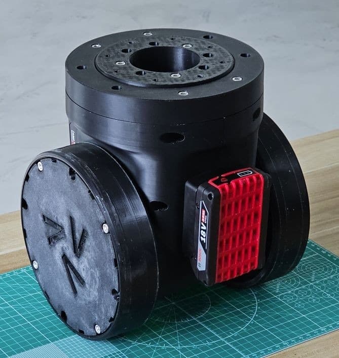 VARK v1 prototype on the bench